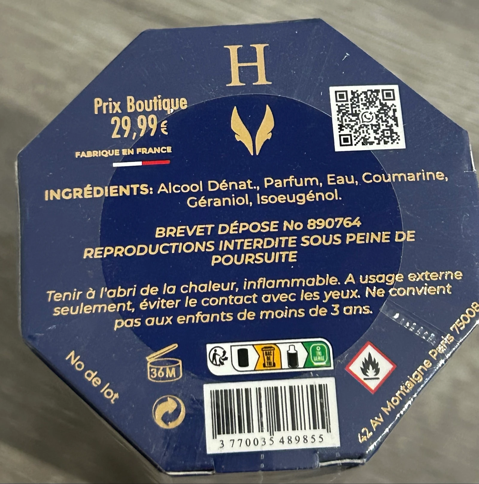 Eau de parfum Collection Privée IMPÉRIUM 50 ml  – photo 2